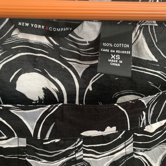 New York and Co. square neck blouse - Picture 3 of 5